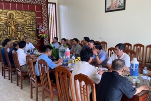 GP.Thái Bình - Linh mục Giáo hạt Nam Tiền Hải họp mặt tháng 5/2021