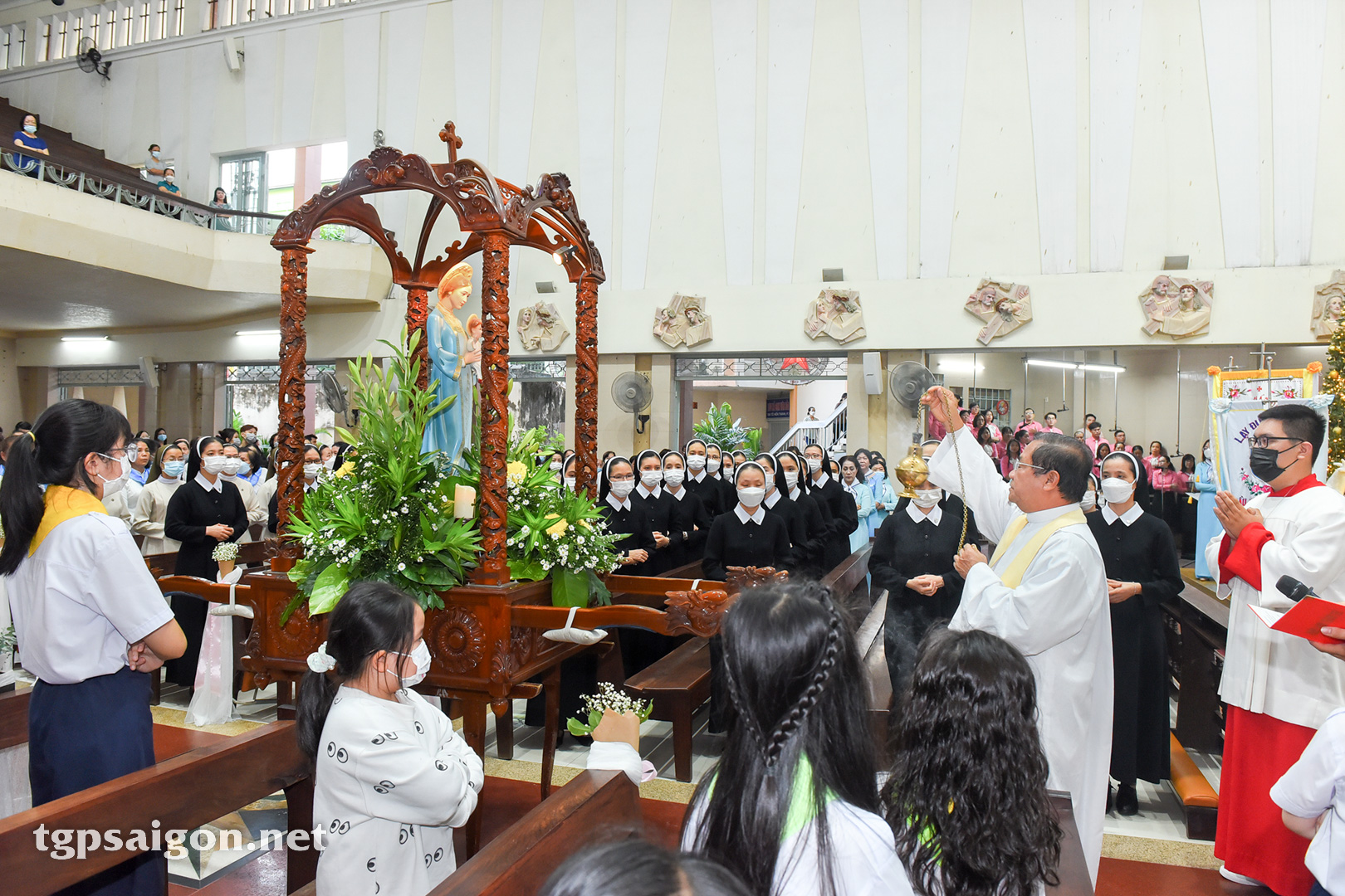 TGP.Sài Gòn - Giáo xứ Hòa Hưng: Mừng lễ Đức Maria- Mẹ Thiên Chúa 2023 - Bổn mạng Giáo xứ