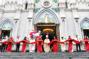GP.Hưng Hóa - Thánh lễ tạ ơn khánh thành và làm phép nhà thờ giáo họ Phú An – giáo xứ Thuấn Nội