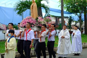 TGP.Sài Gòn - Đại hội Thiếu nhi Thánh Thể Giáo hạt Phú Thọ ngày 25-10-2020