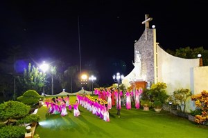 GP.Bắc Ninh - Don Bosco Hòa An sống cùng Mẹ trong tháng Mân Côi