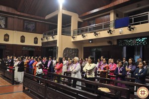 GP.Lạng Sơn - Giáo xứ Chính Tòa: Hội Mân Côi mừng lên bổn mạng.