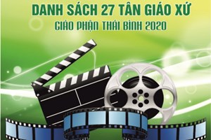 GP.Thái Bình - Giáo phận Thái Bình - Danh sách 27 tân giáo xứ (2020)