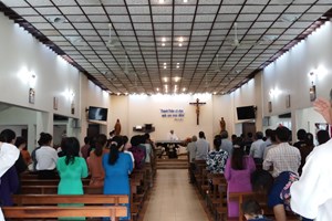 TGP.Sài Gòn - Giáo xứ Hiển Linh: Lễ Đức Mẹ Mân Côi ngày 4-10-2020