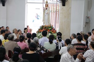 TGP.Sài Gòn - Giáo xứ Tân Việt: Kỷ niệm Đức Mẹ hiện ra tại Fatima ngày 13-10-2020