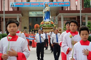 TGP.Sài Gòn - Giáo xứ Thánh Nguyễn Duy Khang: Mừng Lễ Mẹ Mân Côi - Bổn mạng họ giáo Mân Côi ngày 4-10-2020