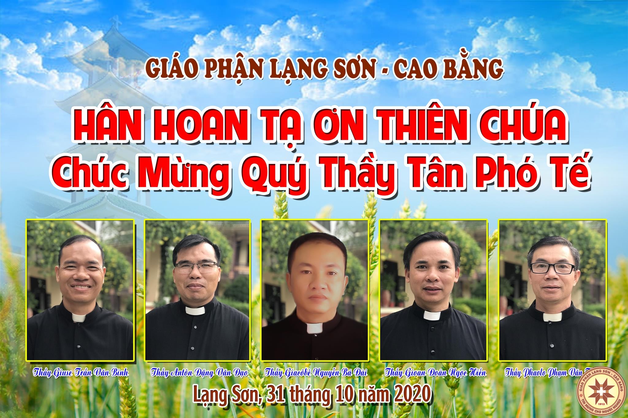 GP.Lạng Sơn - Hình ảnh Thánh lễ Truyền chức Phó Tế tại Nhà thờ Chính Tòa 