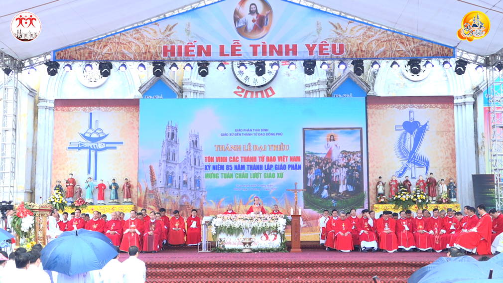 GP.Thái Bình - Đại lễ mừng kính trọng thể các Thánh Tử Đạo Việt Nam
