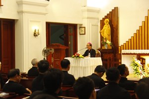 GP.Thái Bình - Khai mạc Kỳ Tĩnh tâm thường niên 2020 của Linh mục đoàn Giáo Phận Thái Bình
