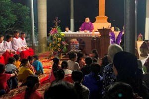 GP.Hưng Hóa - Thánh lễ cầu nguyện cho các linh hồn tại vườn thánh giáo xứ Phú Hữu