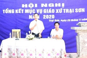 GP.Hưng Hóa - Giáo xứ Trại Sơn: Tổng kết công tác mục vụ năm 2020