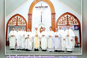TGP.Sài Gòn - Giáo xứ Thánh Martino: Mừng kính bổn mạng ngày 3-11-2020