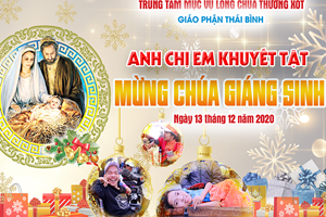 GP.Thái Bình - Trực tuyến: Anh chị em khuyết tật mừng lễ Chúa Giáng sinh