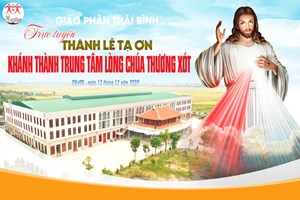 GP.Thái Bình - Trực tuyến: Khánh thành Trung tâm Mục vụ Lòng Chúa Thương Xót Giáo phận Thái Bình