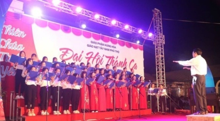 GP.Hưng Hóa - Giáo hạt Tây Nam Phú Thọ: Đại hội Thánh ca lần thứ 2 tại giáo xứ Thủy Trạm