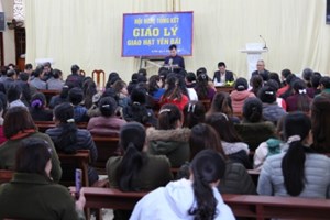 GP.Hưng Hóa - Hội nghị tổng kết Giáo lý giáo hạt Yên Bái