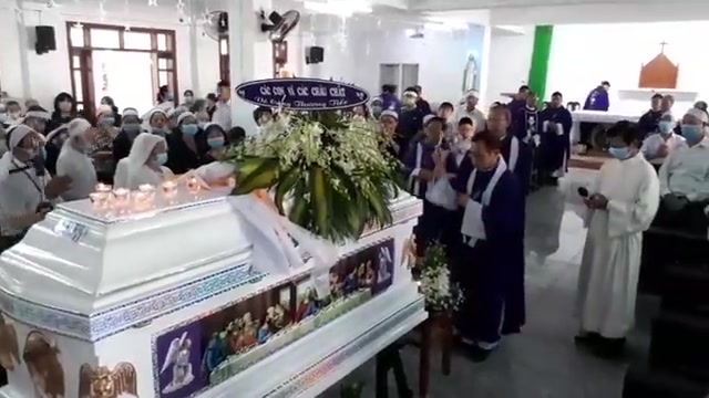 TGP.Sài Gòn - Giáo xứ Lộc Hưng: Thánh lễ an táng bà cố linh mục Micae Nguyễn Trung Tây ngày 18-12-2020