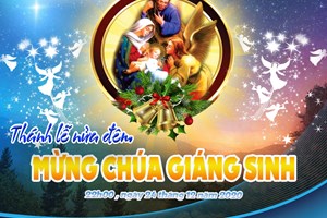 GP.Thái Bình - Trực tuyến: Thánh lễ nửa đêm mừng Chúa Giáng sinh
