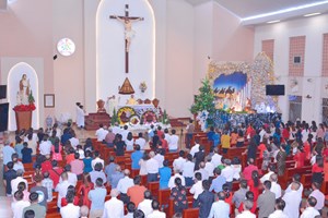 TGP.Sài Gòn - Giáo xứ Hà Đông: Thánh lễ mừng Chúa Giáng sinh ngày 24-12-2020