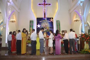 TGP.Sài Gòn - Giáo xứ Thủ Đức: Thánh lễ kỷ niệm Hôn phối 2020