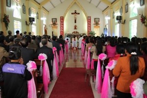 GP.Hưng Hóa - Thánh lễ tạ ơn và làm phép ngôi nhà thờ mới giáo họ Minh Bảo