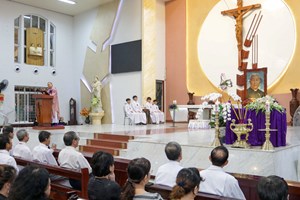 TGP.Sài Gòn - Giáo xứ Tân Việt: Lễ giỗ 30 năm Cha cố Đaminh Vũ Đức Triêm ngày 2-12-2020