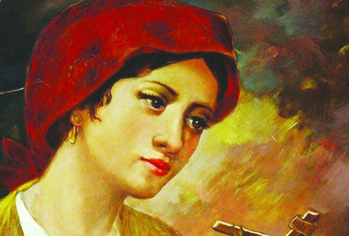 Thánh nữ  Anê Lê Thị Thành (Đê), tử đạo ngày 12 tháng 7 năm 1841
