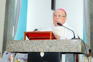 GP.Hưng Hóa - Bài giảng của Đức cha Antôn Vũ Huy Chương trong Thánh lễ tạ ơn của Đức cha Gioan Maria Vũ Tất tại quê hương Bến Thôn ngày 10.09.2020