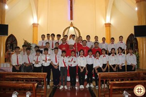 GP.Lạng Sơn - Thánh lễ ban Bí tích Thêm Sức tại Giáo xứ Thánh Tâm-Hà Giang