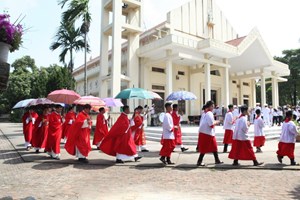 GP.Phát Diệm - Giáo xứ Khoan Dụ: Một số hình ảnh Thánh lễ Thêm sức