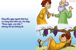 Lời Chúa Chúa nhật 26 Thường niên năm A (Mt 21, 28-32)