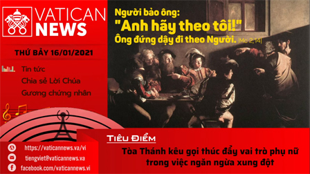 GP.Hưng Hóa - Radio: Vatican News Tiếng Việt thứ Bảy 16.01.2021