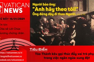 GP.Hưng Hóa - Radio: Vatican News Tiếng Việt thứ Bảy 16.01.2021