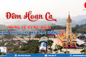 GP.Hưng Hóa - Trực tuyến - Đêm Hoan Ca mừng cung hiến nhà thờ giáo xứ Lạc Hồng - 20g00 - 19.01.2021