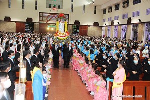 TGP.Sài Gòn - Giáo xứ Tân Phú: Mừng lễ Mẹ Thiên Chúa - Bổn mạng Giáo họ Mẹ Thiên Chúa
