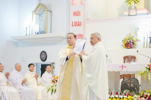 GP.Thái Bình - Giáo xứ Minh Châu đón mừng Cha Tân Chánh xứ Giuse Đỗ Trọng Huy