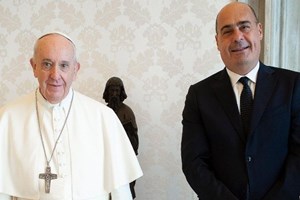 ĐTC tiếp chủ tịch miền Lazio và thị trưởng Roma nhân dịp đầu năm 2021