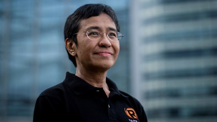 HĐGM Philippines chào mừng nhà báo Maria Ressa nhận giải Nobel Hoà bình