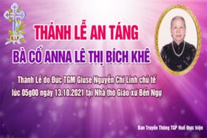 TGP.Huế - Trực tiếp: Thánh Lễ An Táng Bà Cố Anna Lê Thị Bích Khê