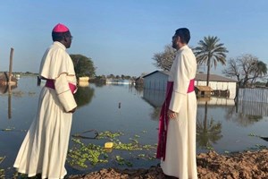 ĐTC tặng thêm 30 ngàn đô la giúp giáo phận Malakal bị lũ lụt ở Nam Sudan