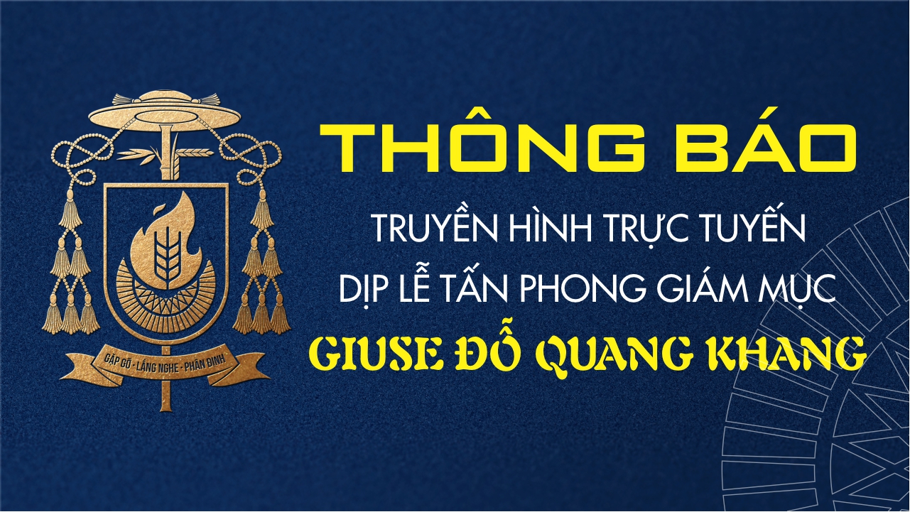 GP.Bắc Ninh - Thông báo truyền hình trực tuyến dịp lễ tấn phong Giám mục