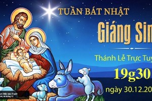 GP.Hưng Hóa - Trực tuyến Thánh lễ ngày thứ 6 trong tuần Bát Nhật Giáng Sinh, lúc 19g30 ngày 30.12.2021