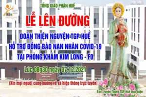 TGP.Huế - Trực tiếp: Lễ Lên Đường tại Phòng Khám Kim Long F0 – TGP Huế