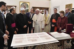 Vatican và đại học Al-Azhar đồng ý chống chủ nghĩa cực đoan, thù hận