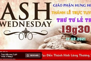 GP.Hưng Hóa - Thánh Lễ Trực Tuyến/ Thứ Tư Lễ Tro 2021