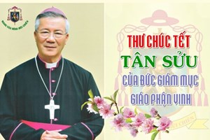 GP.Vinh - Thư chúc Tết Tân Sửu của Đức Giám mục Giáo phận