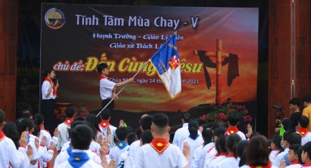 GP.Hưng Hóa - Huynh trưởng và Giáo lý viên giáo xứ Bách Lộc tĩnh tâm Mùa Chay