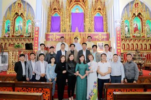 GP.Bùi Chu - Truyền thông hạt Quần Phương - Ninh Cường mừng bổn mạng
