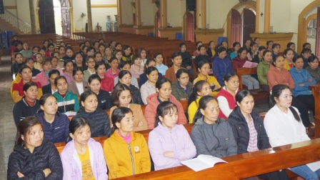 GP.Hưng Hóa - Tĩnh Tâm Mùa Chay Thánh Tại Giáo Xứ Yên Tập