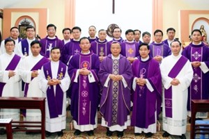 GP.Hưng Hóa - Thánh lễ nhận xứ của cha Gioan Ngô Văn Khuê tại giáo xứ Hà Thạch